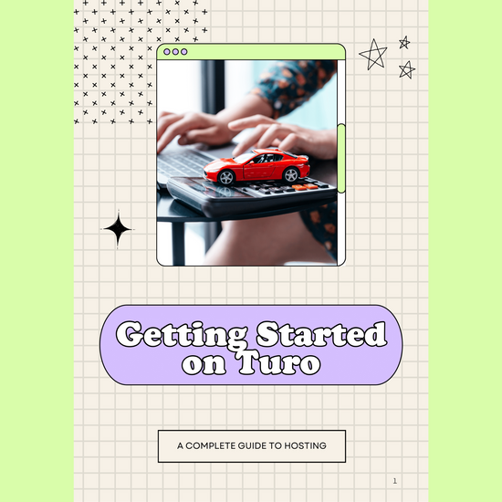 Getting Started on Turo E-Book - Jewels Laboratory