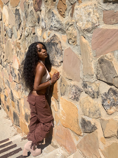 Mocha Chocolate Lynn: Earthy Tones Streetwear Outfit Guide - Jewels Laboratory