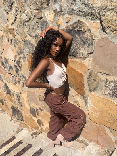 Mocha Chocolate Lynn: Earthy Tones Streetwear Outfit Guide - Jewels Laboratory